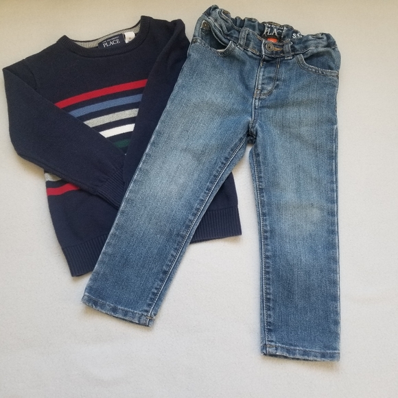 The Children's place set 3T Sweater and pants